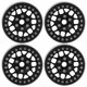 thumbnail image 1 of 4 Uds cubo de rueda de Metal accesorios de coche RC aptos para SCX10/D90 1/10RC Crawler 1,9 pulgadas, 1 of 8