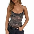 thumbnail image 2 of Women'S Square Neck Halter Strappy Tube Top Y2k Sleeveless Off Shoulder T Shirts Backless Tight Tank Tops Grey L, 2 of 9