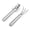 two piece set, variant on Compact gardensing Rakes With Ergonomic Handle Ideal For Potting Soil Aeration