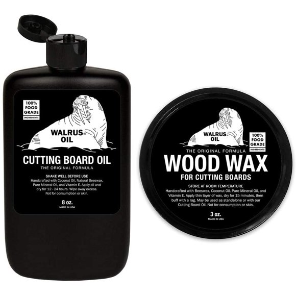 Aceite y Cera Walrus Oil para Tabla de Cortar Mineral Walrus