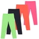 thumbnail image 2 of Odeerbi 3-12 Años Niñas 4 Pcs Leggings Mallas Elásticas Lycra Pantalones de Cómodo Suavidad Transpirable Pantimedias, 2 of 9
