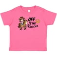 thumbnail image 3 of Inktastic Off To The Races with Cowgirl on Horse Girls Baby T-Shirt, 3 of 5