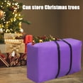thumbnail image 2 of KCEHTA Christmas Tree Storage Bag, Reusable Christmas Tree Bag, Foldable Clothing Storage Bags, Large Capacity Xmas Tree Bag Container with Reinforced Handles and Zippers, 2 of 7
