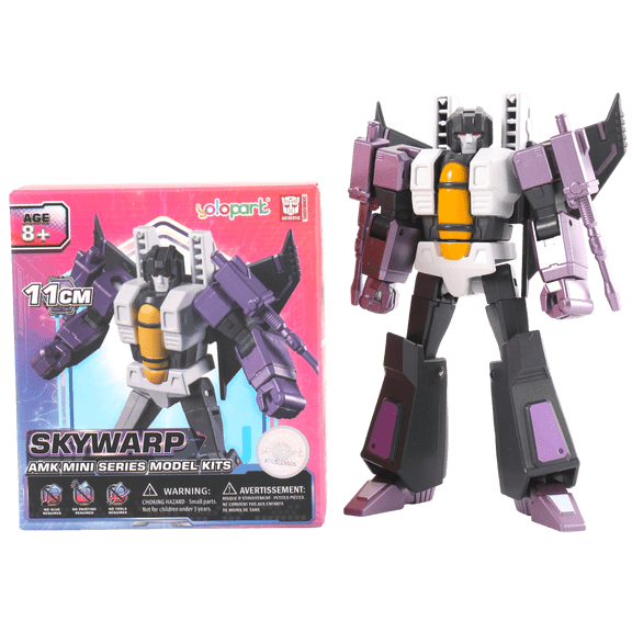 YOLOPARK Skywarp Transformers G1 Action Figures Toy,Skywarp Mini Series Model Kit Toys Birthday Gift for Kids Age 8,9,10,11 ,No Converting,4.33"