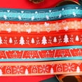 thumbnail image 5 of Happy Date Christmas Ribbon for Gifts, Grosgrain Satin Fabric Ribbon Set for Xmas Gift Wrapping, Hair Bows Making, Craft Sewing, 5 of 8
