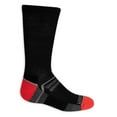 thumbnail image 2 of Fruit of the Loom Active Crew Socks for Boys, Black, Sizes 3-9 (12-Pack), 2 of 4