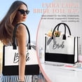 thumbnail image 2 of Birdal Gift Set–7-Piece Birde Gift Set with Tumbler, Tote, Slippers, Makeup Bag & More-Gift for Bride to be– Bachelorette Gifts for Her-Bridal Shower Decorations, 2 of 7