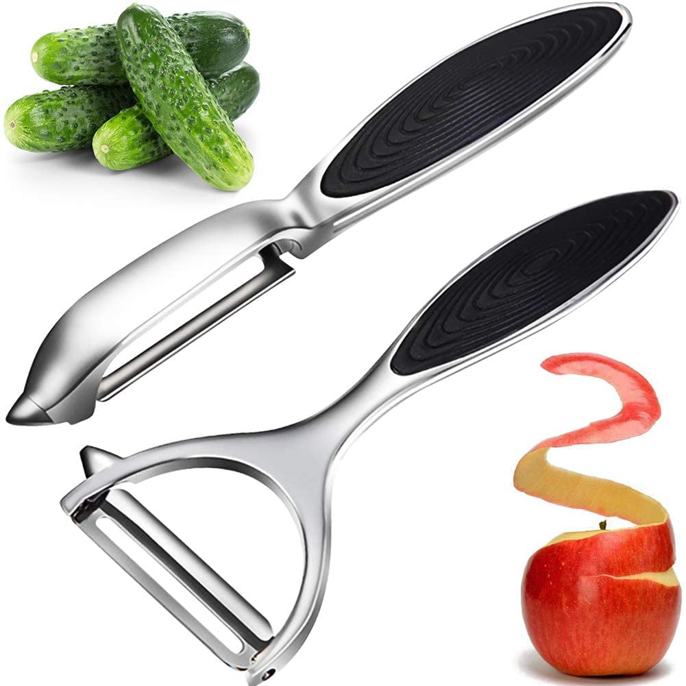 LHS Vegetable Peeler for Kitchen, Stainless Steel Potato Peeler with Sharp  Blades, Y peelers with Ergonomic Handle for Veggie, Carrot, All Fruit -  Yahoo Shopping