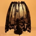 thumbnail image 3 of Matsuzay Pantalla de tela de araña con cinta de encaje negro, decoración /capa Iluminación y accesorios, 3 of 6