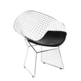 thumbnail image 2 of Plata Import Chrome/Black Diamond Chaise Bertoia, 2 of 7