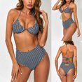thumbnail image 2 of Haut de Bikini Sexy à Col en V Profond pour Femmes, 2 of 9