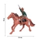 thumbnail image 4 of Modelo de vaquero occidental a caballo, cuatro modelos mixtos de muñecos occidentales, caja de arena psicológica, accesorios de personajes, 4 of 4