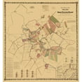 thumbnail image 2 of Colton 20x21 White Modern Wood Framed Museum Art Print Titled - Kanawha Valley West Virginia Landowner, 2 of 4