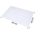 thumbnail image 5 of 2Pcs 40x60 inches Extra Large Clear Plastic Bags Perfect for Car Seat, Luggage, Suitcase, Stroller, Chair, Kids Bike and Attic Storage (2 Mil Flat Bags, Include 5 Ties), 5 of 6