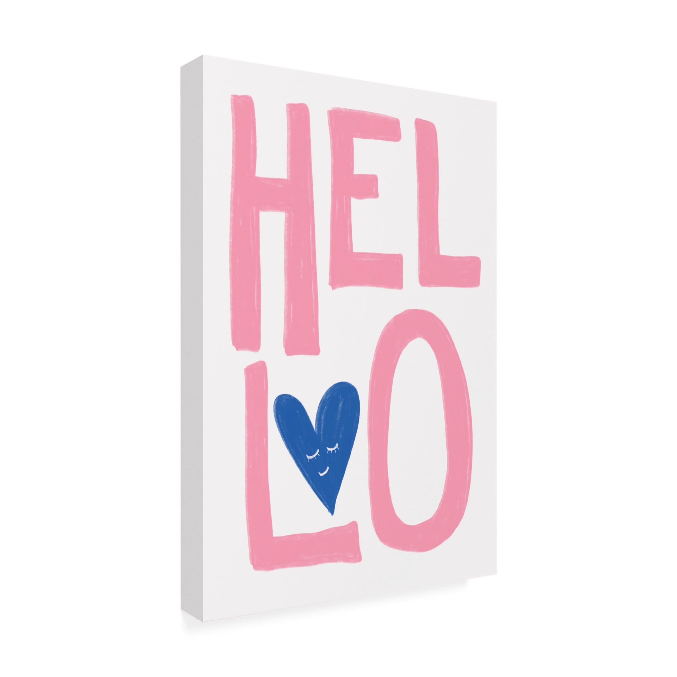 Trademark Fine Art Athene Fritsch Hello Canvas Wall Art