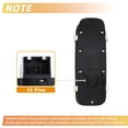 thumbnail image 4 of Unique Bargains 1Pc Front Left Driver Side Power Window Switch for Porsche Cayenne 19-22 No.971959858H Window Control Switch, 4 of 7