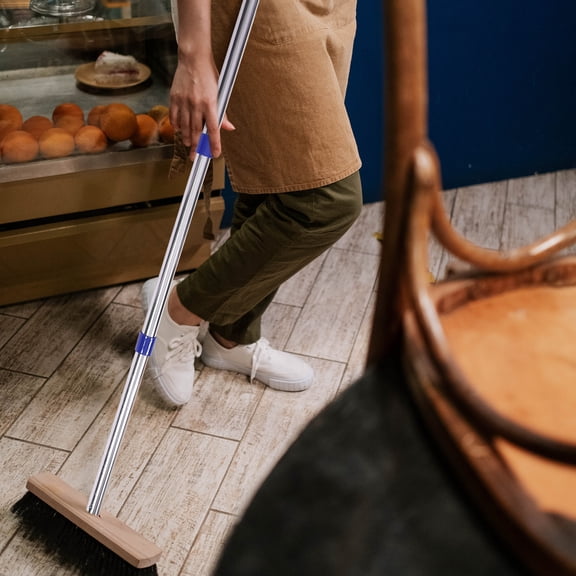 UPOUART 1 Set of Adjustable Mop Rod Stainless Steel Plastic Mop Stick Only for Cleaning Tasks