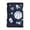 Basketball Gear, variant on Trifold Card Wallet with Night Cloud Star, Slim Polyester Kids Wallet for Outdoor Sports and Children Daily Use