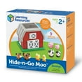 thumbnail image 6 of Learning Resources Hide-N-Go Moo, Preschool Toys, Sensory Awareness, 9 Pieces, Ages 2+, 6 of 6