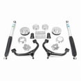 thumbnail image 1 of ReadyLIFT Lift Kit Suspension 69-1041 SST Series; 4 Inch Front Lift; 2 Inch Rear Lift; Black/Silver Components, 1 of 1