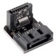 thumbnail image 1 of PH018 Motherboard SATA7PIN Interface 90 Degrees Turn Connector in the Opposite Direction, 1 of 5