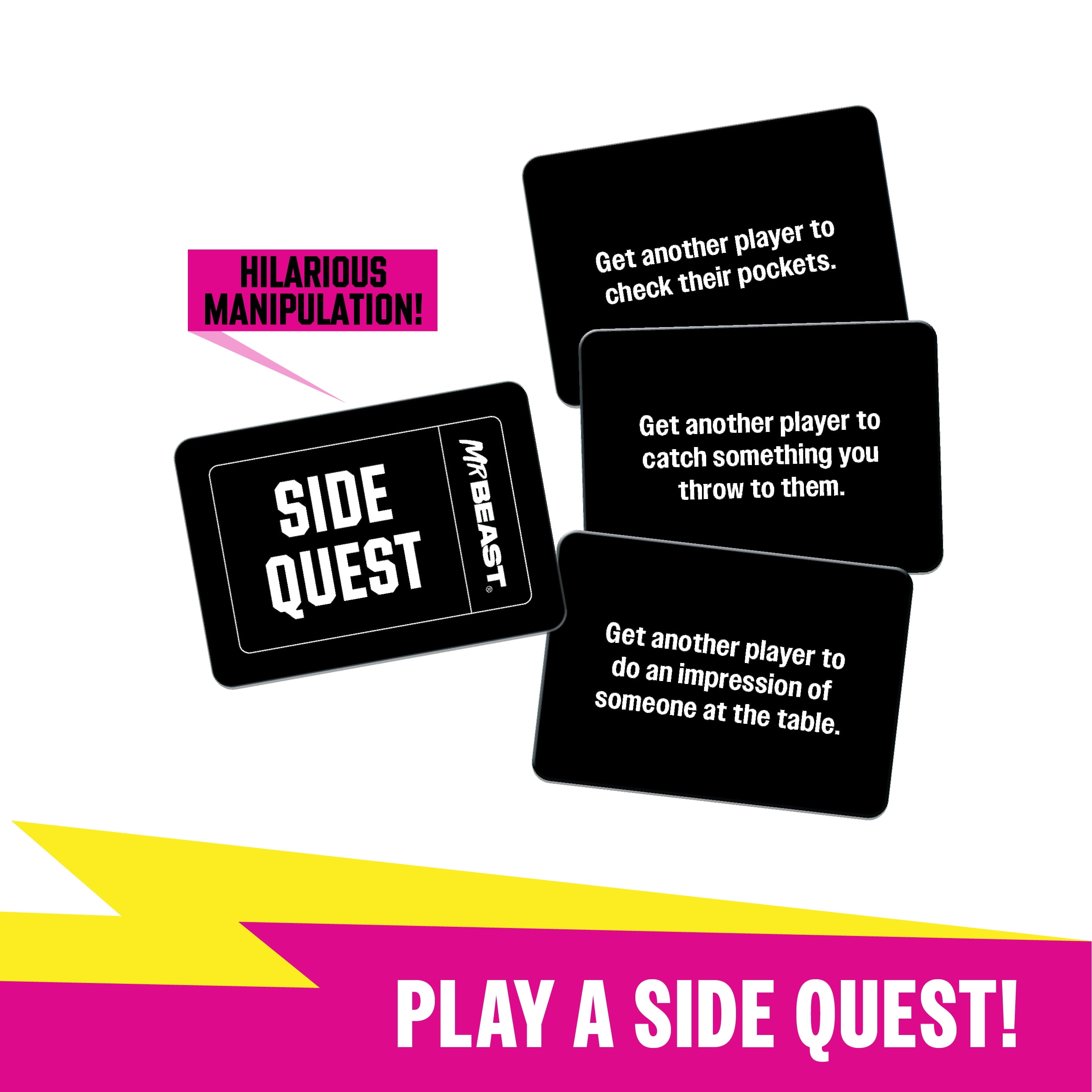 Mr.Beast The Ultimate Game. Hilarious Party Game for Friends, Challenge, Manipulate, and Bribe Your Friends to Collect Cash and Win, Ages 10+