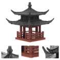 thumbnail image 4 of Miniature Pavilion Statue Decor Mini Pavilion Figurine Garden Chinese Style Pavilion Sculpture, 4 of 9