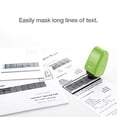 thumbnail image 4 of Identity Theft Prevention COMBO Security Stamp kit with 1 WIDE, 1 REGULAR and 1 MINI Rollers with 1 CAMO TAPE GREEN for Masking out Private Information (60730), 4 of 6