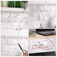 thumbnail image 4 of Monyance table cable management 2pcs Under Desk Cable Management Tray Cable Storage Rack Wire Cord Organizer(11.81X6.69X5.12Inches), 4 of 10