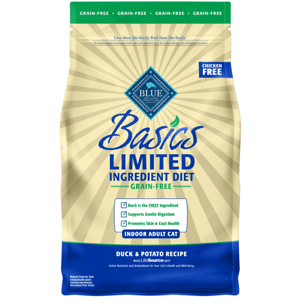 Blue Buffalo Basics Limited Ingredient Diet Grain Free, Natural Indoor