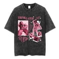 thumbnail image 4 of Camiseta de Tate mcae Greedy Album Tour Merch para hombre y mujer, camisa de manga corta lavada Vintage a la moda, camisetas de gran tamaño 100% de algodón, 4 of 5