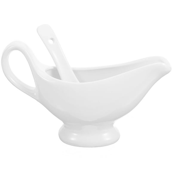 FELTECHELECTR Serving Steak Gravy Bucket 17.00X10.20X5.60CM White