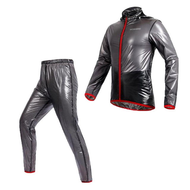 Ciclismo Jersey Traje de lluvia Bicicleta a prueba Pantalones de chaqueta de bicicleta Sunnimix Bicicleta Ciclismo Traje de lluvia