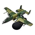 thumbnail image 2 of Modelo de caza a-10A a escala 1:100, modelo de avión de aleación, juguete de simulación para TV, mueble, bar, estantería, decoración de escritorio., 2 of 10