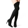 thumbnail image 2 of Shoe'N Tale Woman Suede Thigh High Over The Knee Boots, 2 of 3
