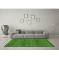 thumbnail image 3 of Ahgly Company Indoor Rectangle Abstract Green Modern Area Rugs, 7' x 10', 3 of 4