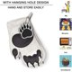 thumbnail image 2 of Guantes para horno, manoplas para horno resistentes al calor, 1 par de bonitos guantes para horno con forma de garra de oso, diseño antideslizante de silicona, adecuados para cocinar, hornear, asar a, 2 of 5