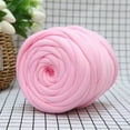 thumbnail image 2 of Chunky Knit Yarn,Velvet Bulky Big Cotton Tube Thick 0.55LB Giant Puffy Stuffed for Handmade Weave Throw Blanket Knot Pillow Cat Nest, 2 of 8