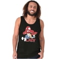 thumbnail image 5 of The Smurfs Cartoon Lazy Mushroom Nap Tank Top T Shirts Men Women Brisco Brands S, 5 of 6