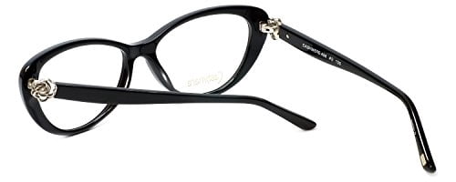 Silver Dollar Designer Reading Glasses Cashmere 456 53mm in Caviar +1.50