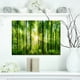 Design Art - Forêt avec des Rayons de Soleil Panorama – image 1 sur 3