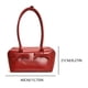 thumbnail image 2 of Bolso Hombro Verano para Mujer Cuero Sólido PU Mano Moderno () Rojo, 2 of 4