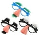 thumbnail image 3 of 3 gafas divertidas con bigote, nariz grande y cejas, únicas gafas de disfraz para fiesta de Halloween, accesorios de disfraz, 3 of 7