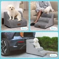 thumbnail image 4 of PetSafe Curved Dog Stairs – Foam Ramp for Small Pets, Non-Slip Ladder for Bed & Sofa with Waterproof Cover, 4 of 5