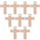 thumbnail image 1 of 9Pcs Wood Cross Pendants Natural Wooden Small Cross Charms Pendants for Keychain Making, 1 of 4