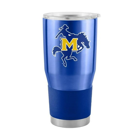 Logo Brands 180-S30T-1 McNeese State 30 oz Gameday Stainless Tumbler