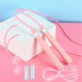 thumbnail image 3 of Bangcool Skipping Rope Set Professional: 2-in-1 Nonslip Jumping Rope Cordless Jump Rope, 3 of 7