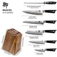 thumbnail image 2 of Juego de cuchillos de cocina SHAN ZU GYO de acero damasco, 7 piezas, 2 of 7
