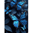 thumbnail image 4 of Blue Butterfly Themed Background Banner Party Decorations Backdrop Photography Props for Birthday Celebrations Valentine Day Events and General Parties, 4 of 8