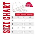 thumbnail image 4 of Comeaux Caps Casquette de Soudage Réversible Gris Fil Barbelé Taille 7 1/4, 4 of 4